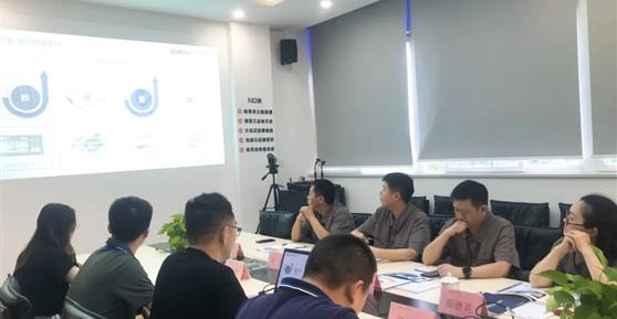 綿陽職業(yè)技術學校領導蒞臨卡德智能調(diào)研交流
